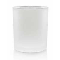 Copo De Vidro Fosco Translucido Para Vela 265ml Copo De Vidro Fosco Translucido Para Vela 265ml