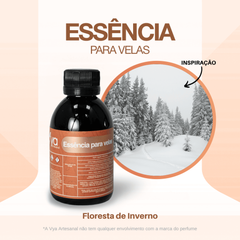 Essencia Para Velas Flores de Inverno VA 100ml Essencia Para Velas Flores de Inverno VA 100ml