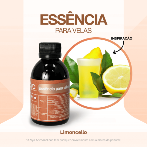Essencia Para Velas Limoncello VA 100ml Essencia Para Velas Limoncello VA 100ml
