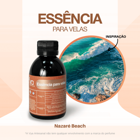 Essencia Para Velas Nazare Beach VA 100ml Essencia Para Velas Nazare Beach VA 100ml