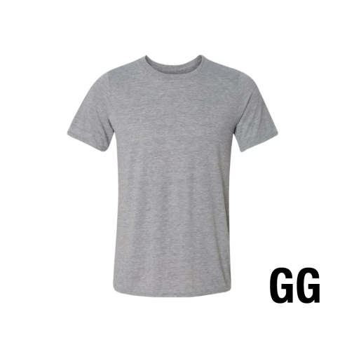Camiseta Adulto Cinza Mescla 100% Poliester - GG Camiseta Adulto Cinza Mescla 100% Poliester - GG
