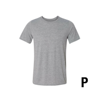 Camiseta Adulto Cinza Mescla 100% Poliester - P Camiseta Adulto Cinza Mescla 100% Poliester - P