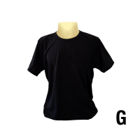 Camiseta Adulto Preta G 100% Algodao Camiseta Adulto Preta G 100% Algodao