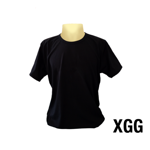 Camiseta Adulto XGG Preta PV Camiseta Adulto XGG Preta PV