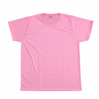 Camiseta Adulto Rosa BB 100% Poliester Premium - G Camiseta Adulto Rosa BB 100% Poliester Premium - G
