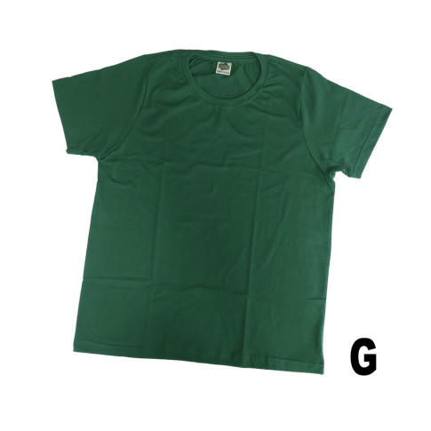Camiseta Adulto Verde Escuro G 100% Algodao Camiseta Adulto Verde Escuro G 100% Algodao