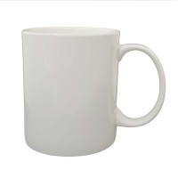 Caneca Porcelana 325ml Branca - Live P/ Sublimaçao