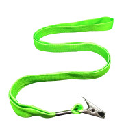 Cordao P/ Cracha Com Jacare 12mm - Verde Neon P/ Sublimação Cordao P/ Cracha Com Jacare 12mm - Verde Neon P/ Sublimação