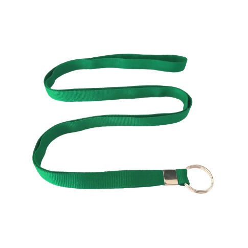 Cordao P/ Cracha Com Jacare 12mm - Verde Bandeira P/ Sublimação Cordao P/ Cracha Com Jacare 12mm - Verde Bandeira P/ Sublimação