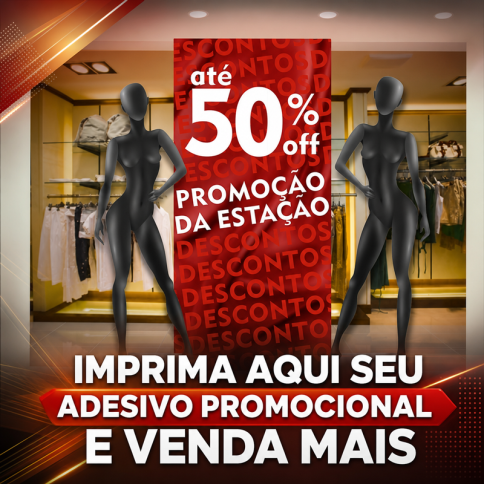 Impressão Promocional 1,52 x 1mt Impressão Promocional 1,52 x 1mt