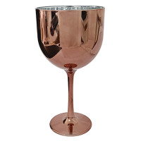 Taça Gin Happy 550ml Metalizado Bronze Taça Gin Happy 550ml Metalizado Bronze