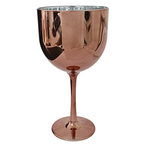 Taça Gin Happy 550ml Metalizado Bronze Taça Gin Happy 550ml Metalizado Bronze