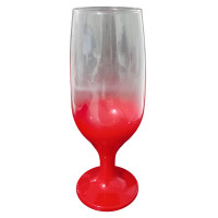 Taça Floripa 300ml Vidro Degrade cristal Vermelha P/ Sublimaçao Taça Floripa 300ml Vidro Degrade cristal Vermelha P/ Sublimaçao