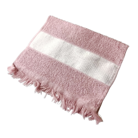 Toalha Lavabinho Franja Para Sublimaçao Rosa Claro Toalha Lavabinho Franja Para Sublimaçao Rosa Claro