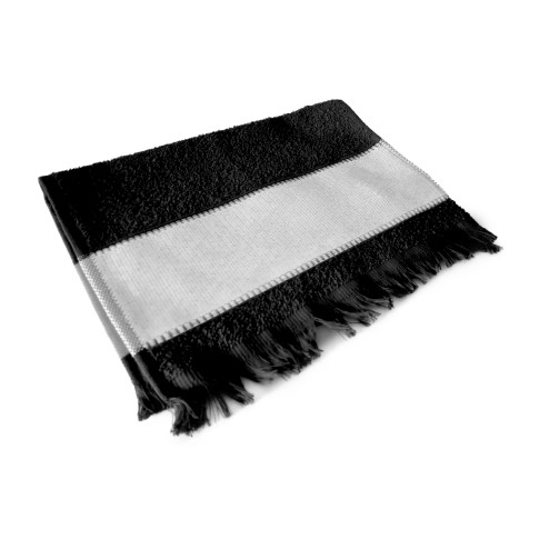 Toalha Lavabinho Franja Para Sublimaçao Preto Toalha Lavabinho Franja Para Sublimaçao Preto