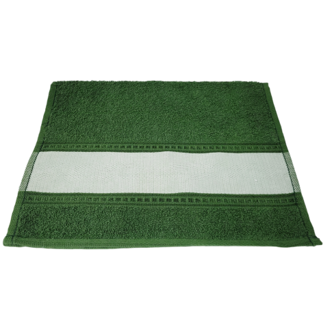 Toalha Lavabo Para Sublimaçao - Verde Escuro Toalha Lavabo Para Sublimaçao - Verde Escuro