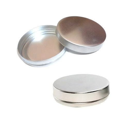 Latinha de Metal 20g 5x1 Para Velas C/ 25un