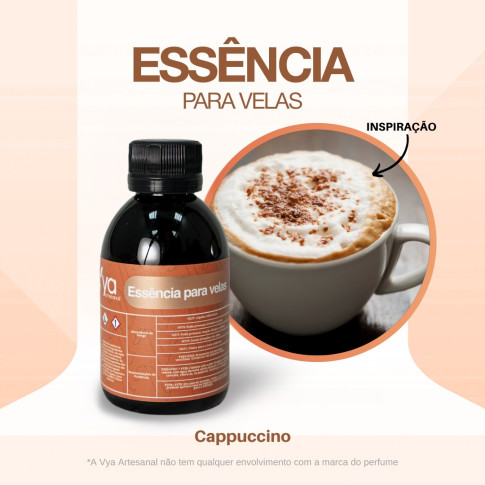 Essencia Para Velas Cappuccino VA 100ml Essencia Para Velas Cappuccino VA 100ml