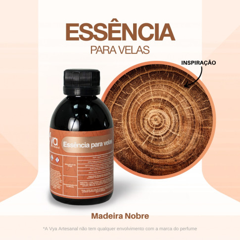 Essencia Para Velas Madeira Nobre VA 100ml Essencia Para Velas Madeira Nobre VA 100ml