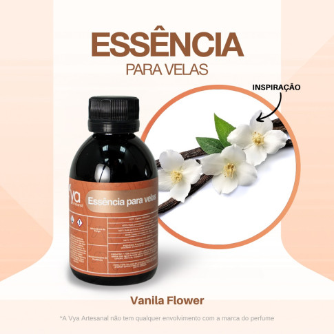 Essencia Para Velas Vanilla Flower VA 100ml Essencia Para Velas Vanilla Flower VA 100ml