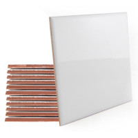 Azulejo 15x15 P/ Sublimaçao Fosco Branco Azulejo 15x15 P/ Sublimaçao Fosco Branco
