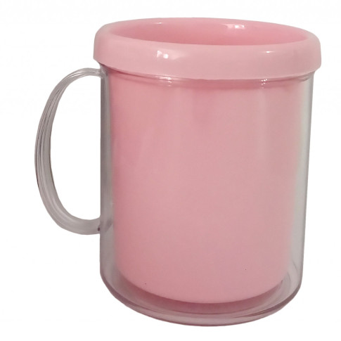 Caneca Acrilica Com Rosca Rosa Caneca Acrilica Com Rosca Rosa