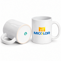 Caneca Cer. 325ml Mecolour Branca Caneca Cer. 325ml Mecolour Branca