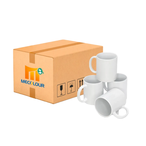 Caneca Cer. 325ml Mecolour Branca cx C/36 Caneca Cer. 325ml Mecolour Branca cx C/36