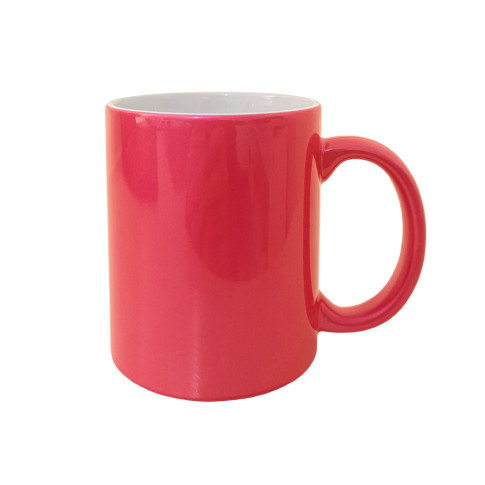 Caneca Cer. 325ml Sublimatica - Perolada Pink Live Caneca Cer. 325ml Sublimatica - Perolada Pink Live