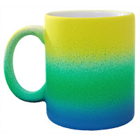 Caneca Cer. Splash Brasil 300ml P/ Sublimaçao Caneca Cer. Splash Brasil 300ml P/ Sublimaçao