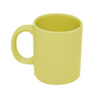 Caneca Cer. 300ml - Amarelo Pastel Sublime Caneca Cer. 300ml - Amarelo Pastel Sublime