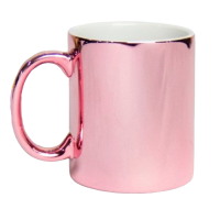 Caneca Cer. 325ml Sublimatica - Rose Cromada Live Caneca Cer. 325ml Sublimatica - Rose Cromada Live