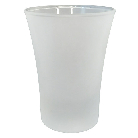 Copo SHOT de Vidro 60ml JATEADO  P/ Sublimação