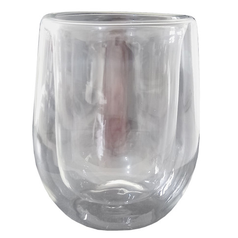 Copo de vidro Cristal Double Wall Elegance de Whisky 240ml P/ Sublimação