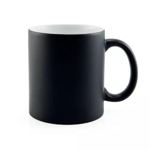 Mini Caneca Cer. 100ml Preta Fosca Mágica Live P/ Sublimaçao Mini Caneca Cer. 100ml Preta Fosca Mágica Live P/ Sublimaçao