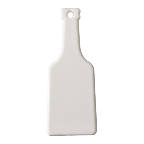Chaveiro de Polimero Garrafa - Branco C/ 10 Un P/ Sublimação Chaveiro de Polimero Garrafa - Branco C/ 10 Un P/ Sublimação