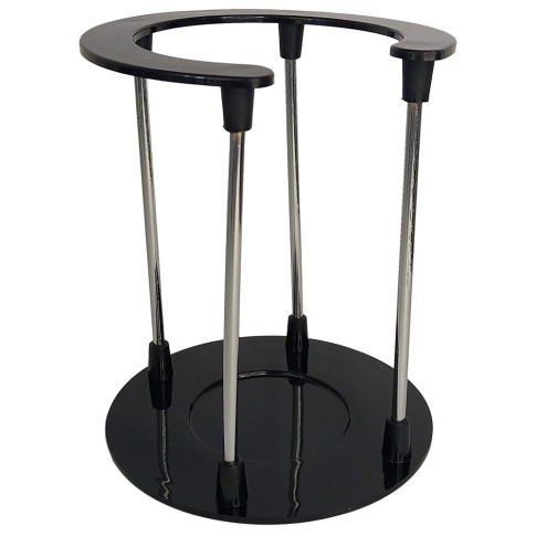 Torre Aste Cromada 14cm Para Caneca - Preto Torre Aste Cromada 14cm Para Caneca - Preto
