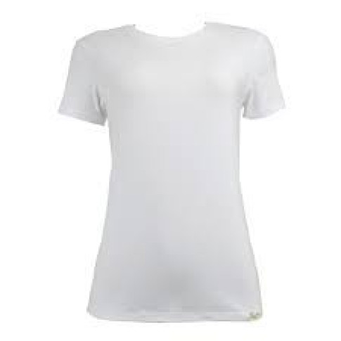 Camiseta Baby Look Branca XGG Poliester C/ Elastano Camiseta Baby Look Branca XGG Poliester C/ Elastano
