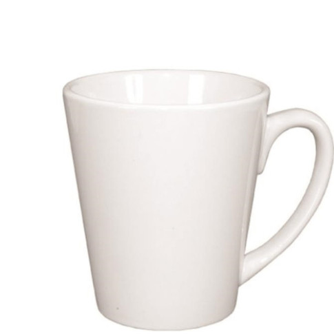 Caneca Cer. 325ml Branca - Conica De Leite P/ Sublimaçao Caneca Cer. 325ml Branca - Conica De Leite P/ Sublimaçao