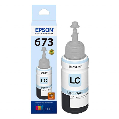 Tinta Epson Original T673520 70ml Ciano Claro Tinta Epson Original T673520 70ml Ciano Claro