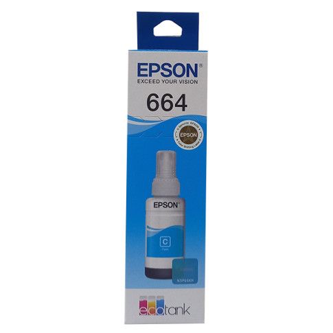 Tinta Epson Original T664220 70ml Cyano Tinta Epson Original T664220 70ml Cyano